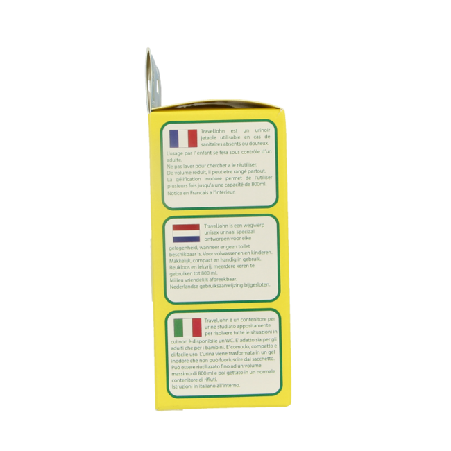 Able 2 Travel John - Pack of 3