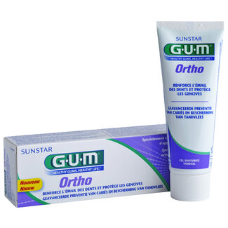 GUM Dentifricio Ortho 75 Millilitri