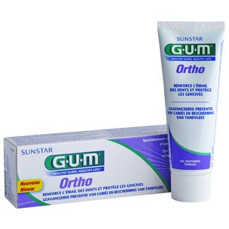 GUM Pasta de dientes Ortho 75 mililitros