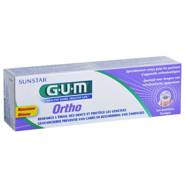 Pasta de dientes GUM Ortho 75 ml