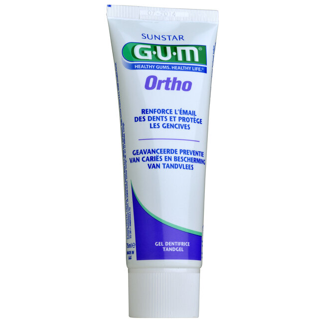 Pasta de dientes GUM Ortho 75 ml