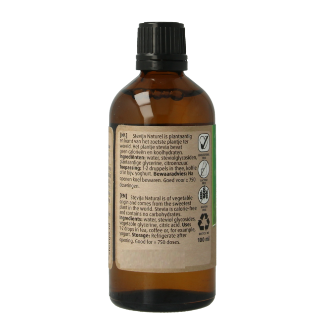 SteviJa Stevia liquid natural 100 Millilitres