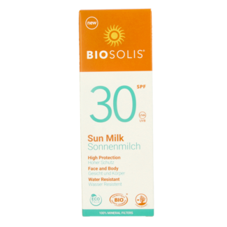 Biosolis Biosolis Mleczko przeciwsłoneczne do twarzy i ciała SPF30 100 mililitrów