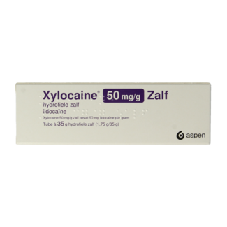 Xylocaine Pomada hidrófila lidocaína 50 mg/g 35 g