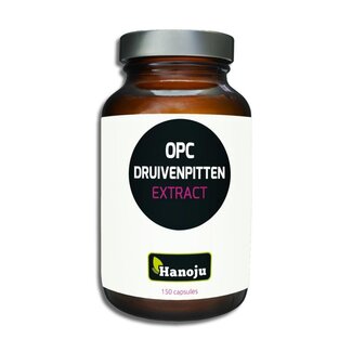 Hanoju Extracto de semillas de uva OPC 400mg 150 cápsulas