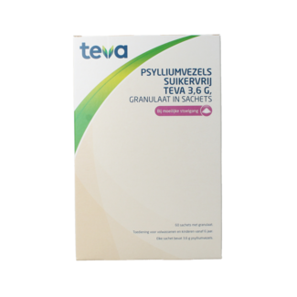 Teva Teva Psylliumvezels granulen suikervrij 60 Sachets