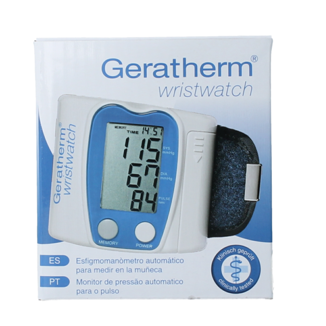 Wristwatch bloeddrukmeter pols 1 Stuks