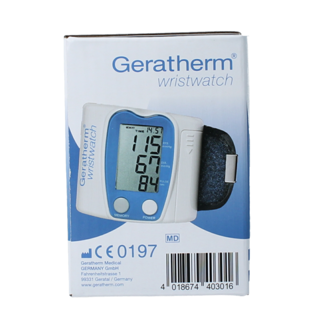 Wristwatch bloeddrukmeter pols 1 Stuks