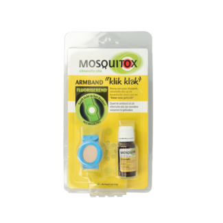 Mosquitox Mosquitox Bracelet with Essential Oil 10ml