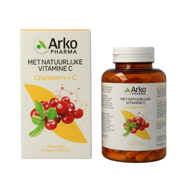 Cranberry & Vitamin C 150 Capsules