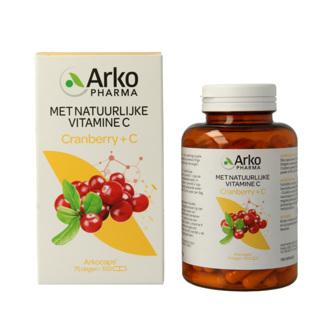 Cranberry & Vitamina C 150 Capsule