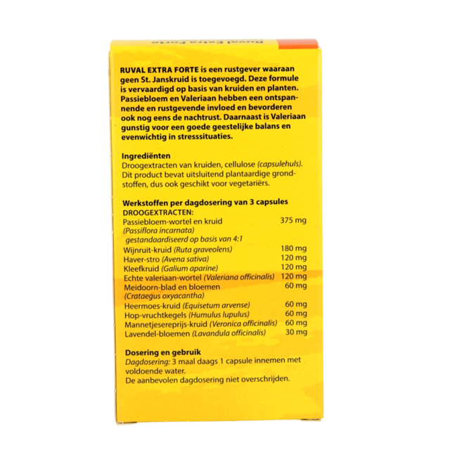 Ruval without St John's Wort 100 Capsules