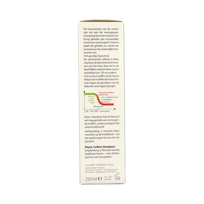 Plantur39 Caffeine shampoo fijn haar 250 Milliliter