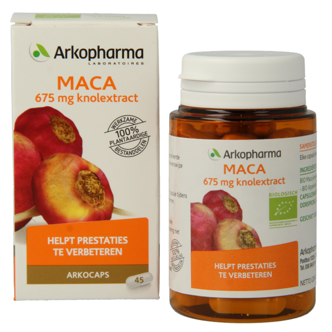 Maca biologica 45 capsule