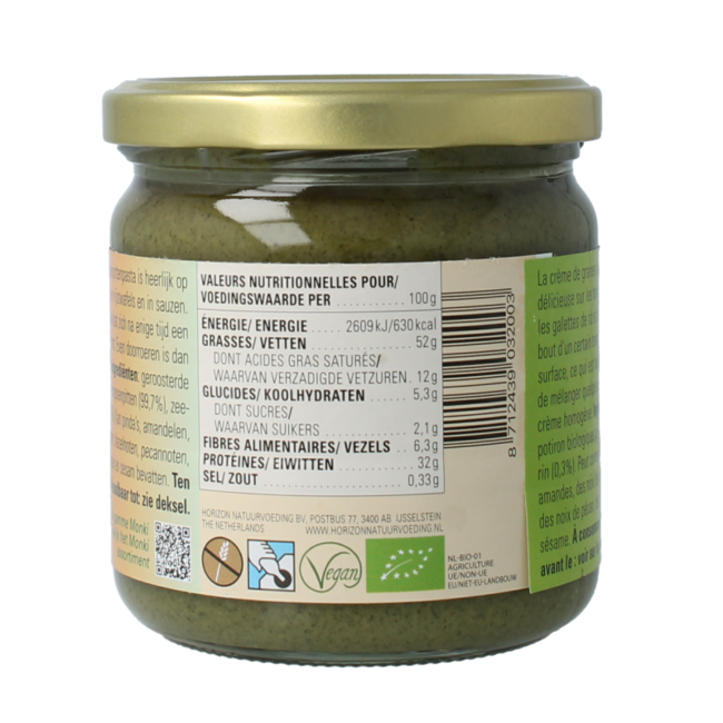 Pasta z pestek dyni bio 330 gramów