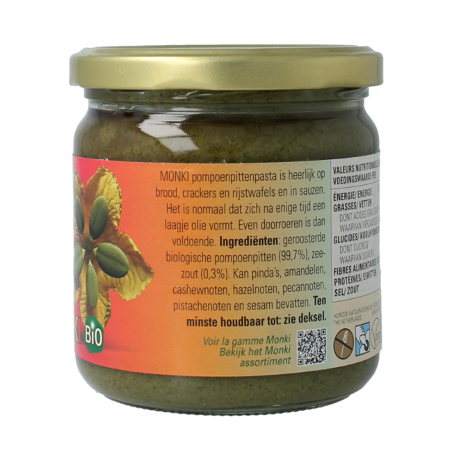 Crema de pipas de calabaza ecológica 330 g