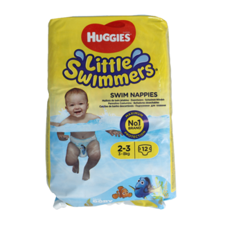 Huggies Little swimmers luiers 2-3 3-7 kg 12 Stuks