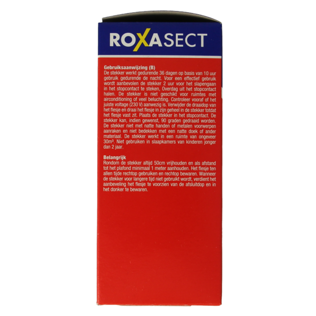 Roxasect Enchufe antimosquitos a base de praletrina 1 unidad