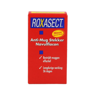 Roxasect Roxasect Stekker tegen muggen navul 1 Stuks