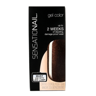 Sensationail Lakier hybrydowy Sensationail Color Gel Espresso Bean 7,4 mililitra