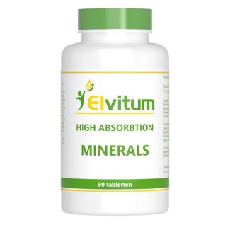 Elvitum Elvitum High absorption minerals 90 comprimidos