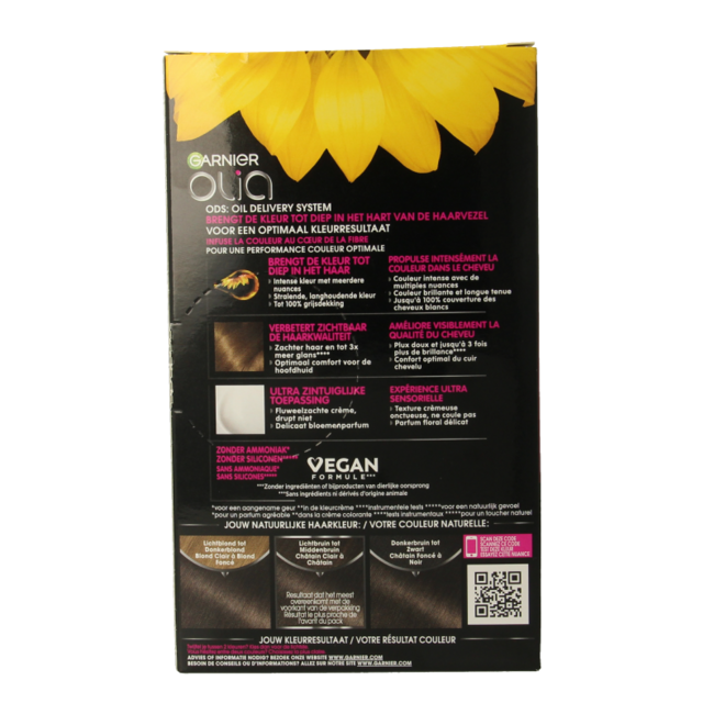 Garnier Olia 5.0 Jasny Brąz 1 Zestaw