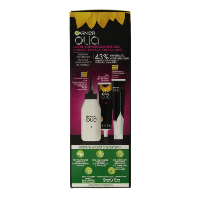 Garnier Olia 1.0 Night Black Hair Dye Set