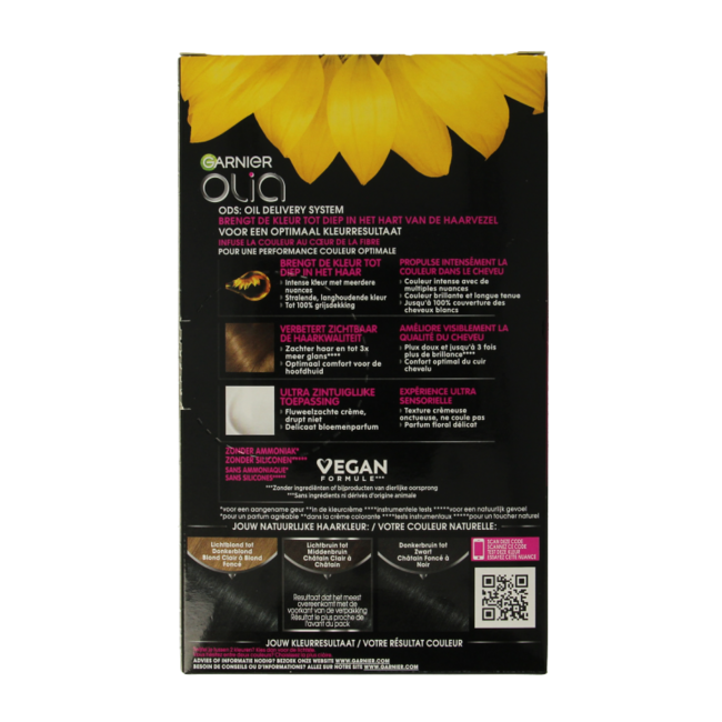 Garnier Olia 1.0 night black 1 Set