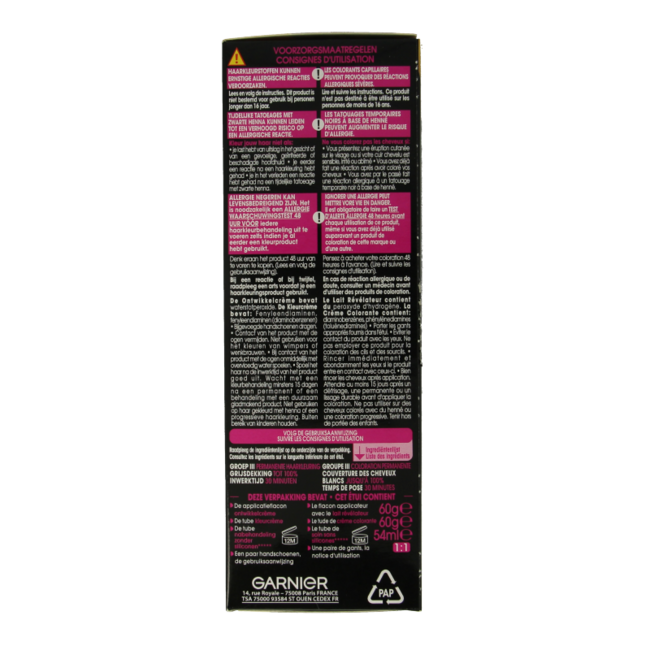 Garnier Olia 1.0 nero notte 1 Set