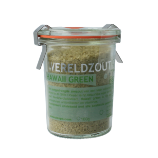 Esspo Esspo Weltsalz Hawaii Green Glas 160 Gramm