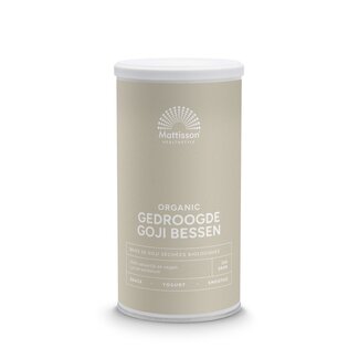 Mattisson Mattisson Goji-Beeren getrocknet Dose Bio 200 Gramm