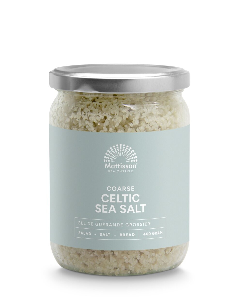 Mattisson Sale Marino Celtico Grosso 400g - Naturale e Ricco