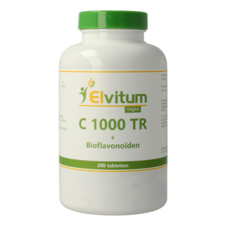 Elvitum Elvitum Witamina C1000 o przedłużonym uwalnianiu, 200 tabletek