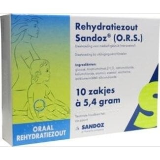 Sandoz Sandoz Rehydratatiezout sachet 5.4 gram SAN 10 Stuks