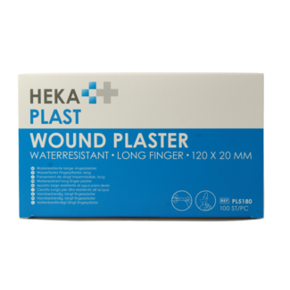 Hekaplast Hekaplast Finger Plaster water resistant 120 x 20 100 Pieces