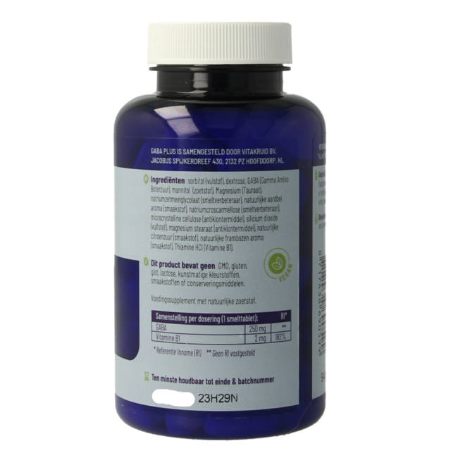 GABA Plus 90 Melt Tablets