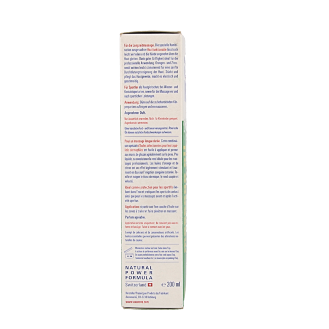 Axanova Aceite de masaje 200 mililitros