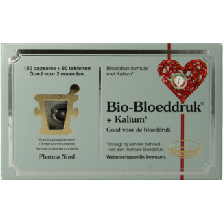 Pharma Nord Pharma Nord Bio Pressione Sanguigna & Potassio 120 capsule + 60 compresse 180 Pezzi
