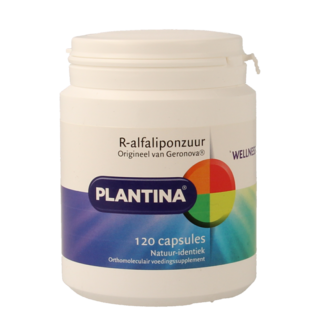 Plantina Plantina R-Alfaliponzuur natuurlijk 120 Capsules