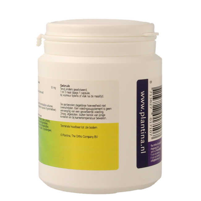 Plantina R-Alpha Lipoic Acid Natural 120 Capsules