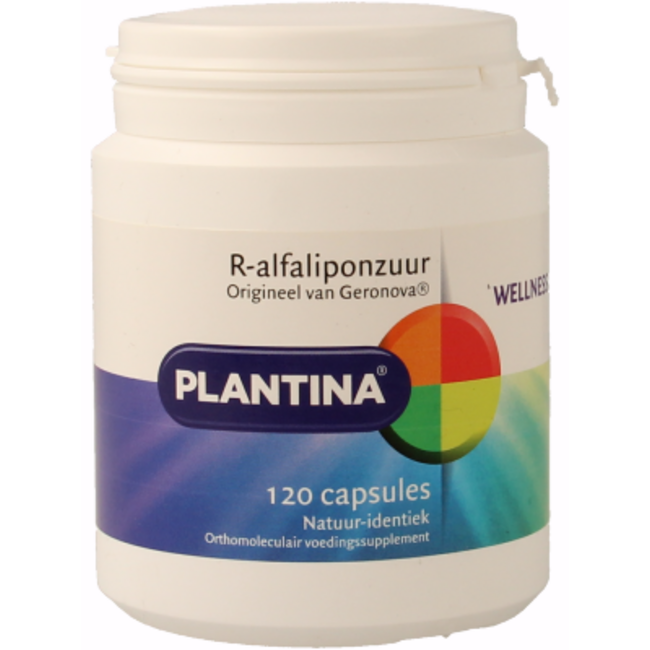 Plantina R-Ácido Alfa-Lipoico natural 120 Cápsulas