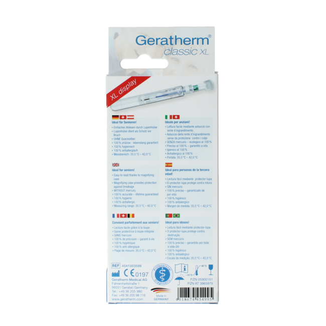 Termometr classic XL 1 sztuka