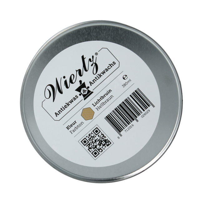 Wiertz Cire pour antiquités brun clair 380 ml