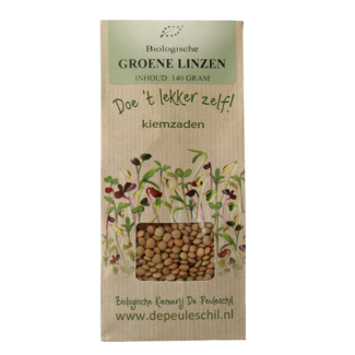 Peuleschil De Peuleschil Organic Green Lentils 140g