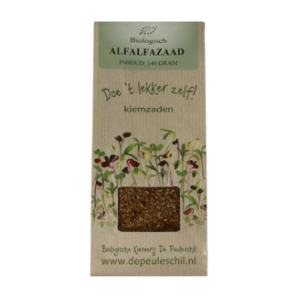 Peuleschil Peuleschil Semillas de alfalfa bio 140 gramos