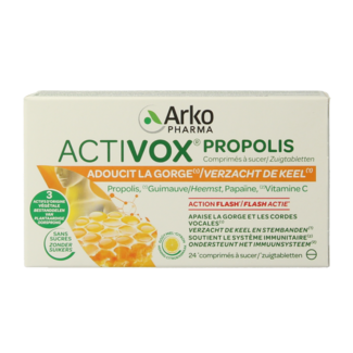 Activox Pastylki do ssania Activox Royal na gardło, 24 sztuki