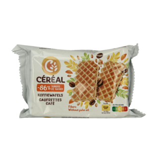 Cereal Cereal Barquillos de café menos azúcar maltitol 90 gramos