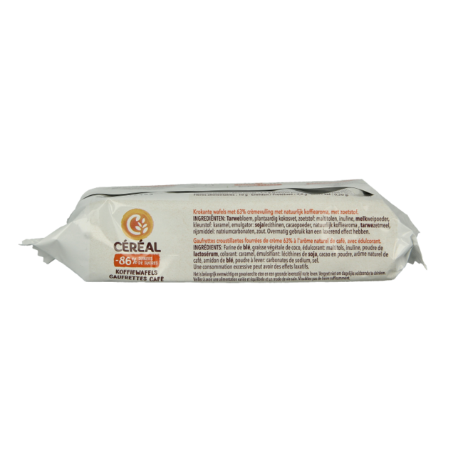 Cereal Coffee Wafers reduced sugar maltitol 90 Gram