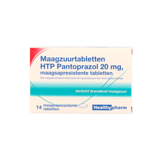 Healthypharm Pantoprazol 20 mg 14 unidades