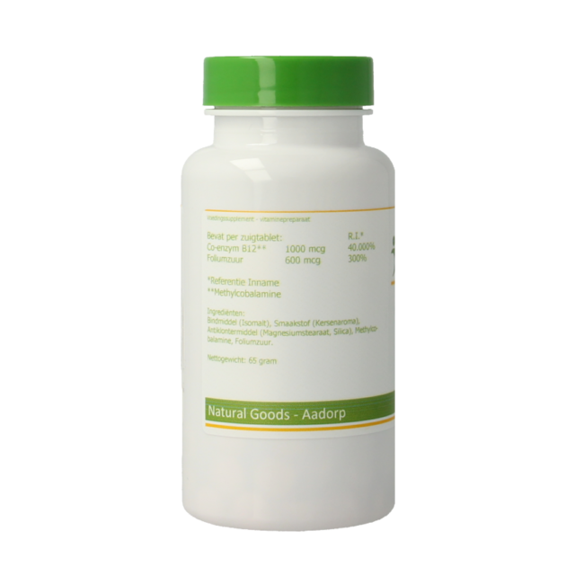 Elvitum Vitamin B12 1000mcg + Folic Acid 270 Lozenges